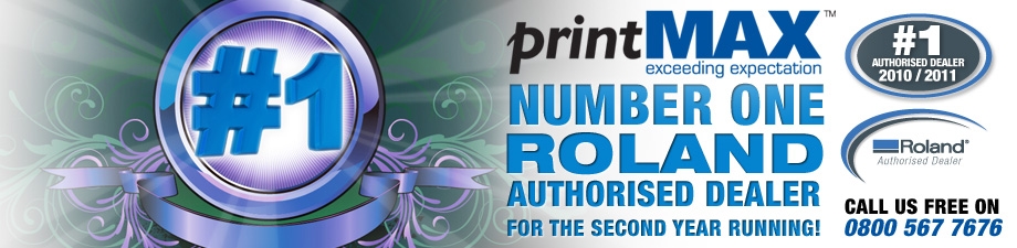 printMAX Roland most successful Authorised Dealer