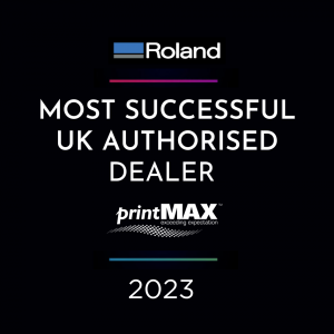 printMAX retains title as Roland's most successful authorised UK dealer for 2023